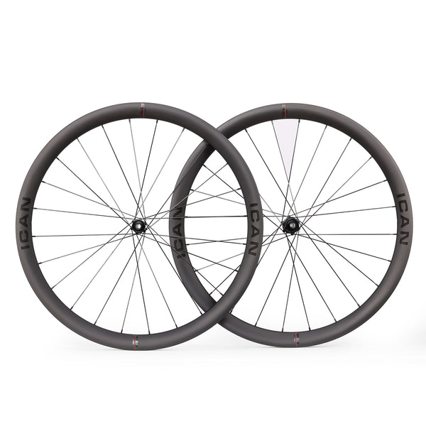 ICAN AERO II Disc Series Road Bike Wheels USA Warehouse UCI