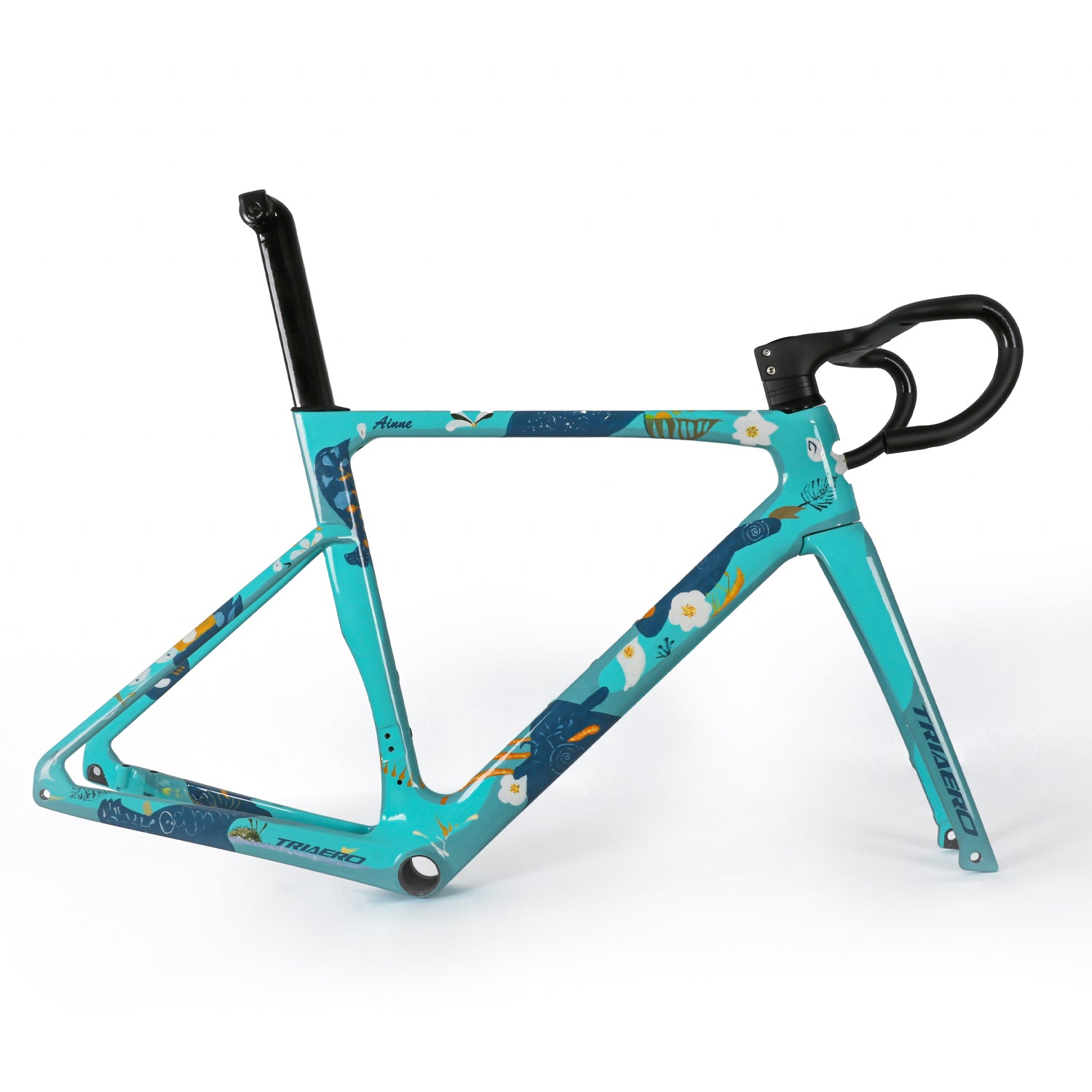 【o36】TRIAERO  A9 カーボンフレームセット Carbon Road Bike Frame A9 Disc Brake BB86 12x100/12x142mm