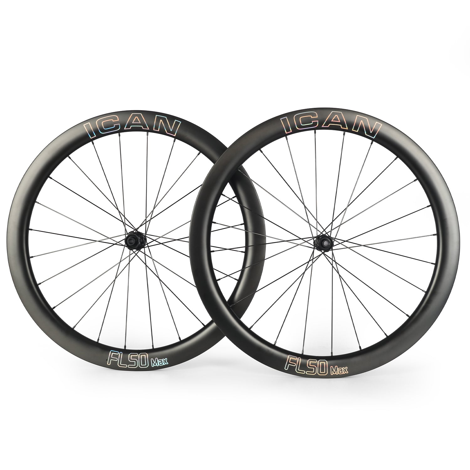 50mm depth carbon road wheels are available at ICAN Cycling – Triaero
