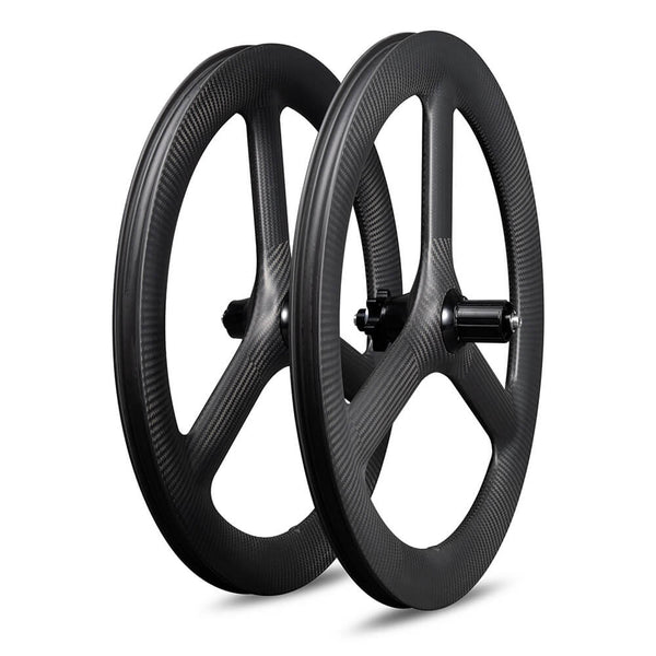 Tri spoke store disc brake wheel