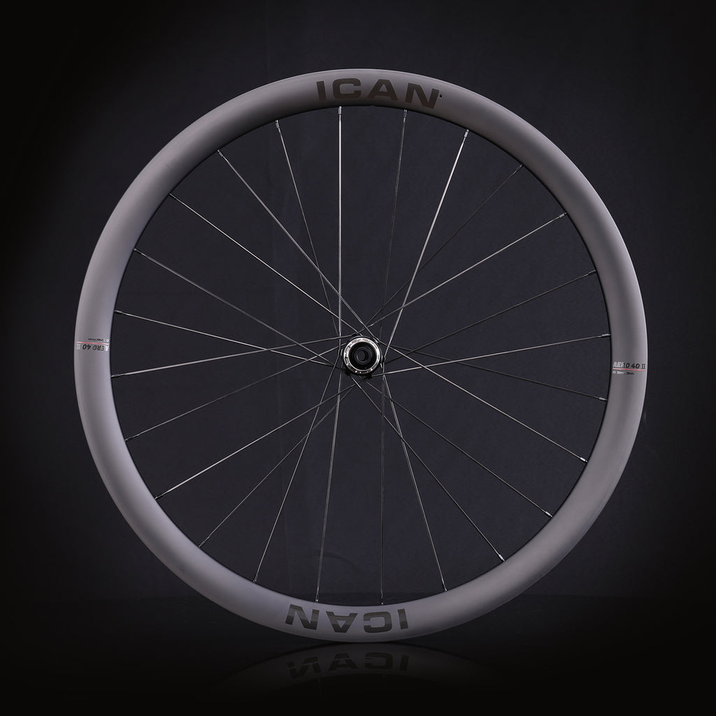 AERO 40 II disc wheels with upgraded profile D91 hubs TRIAERO