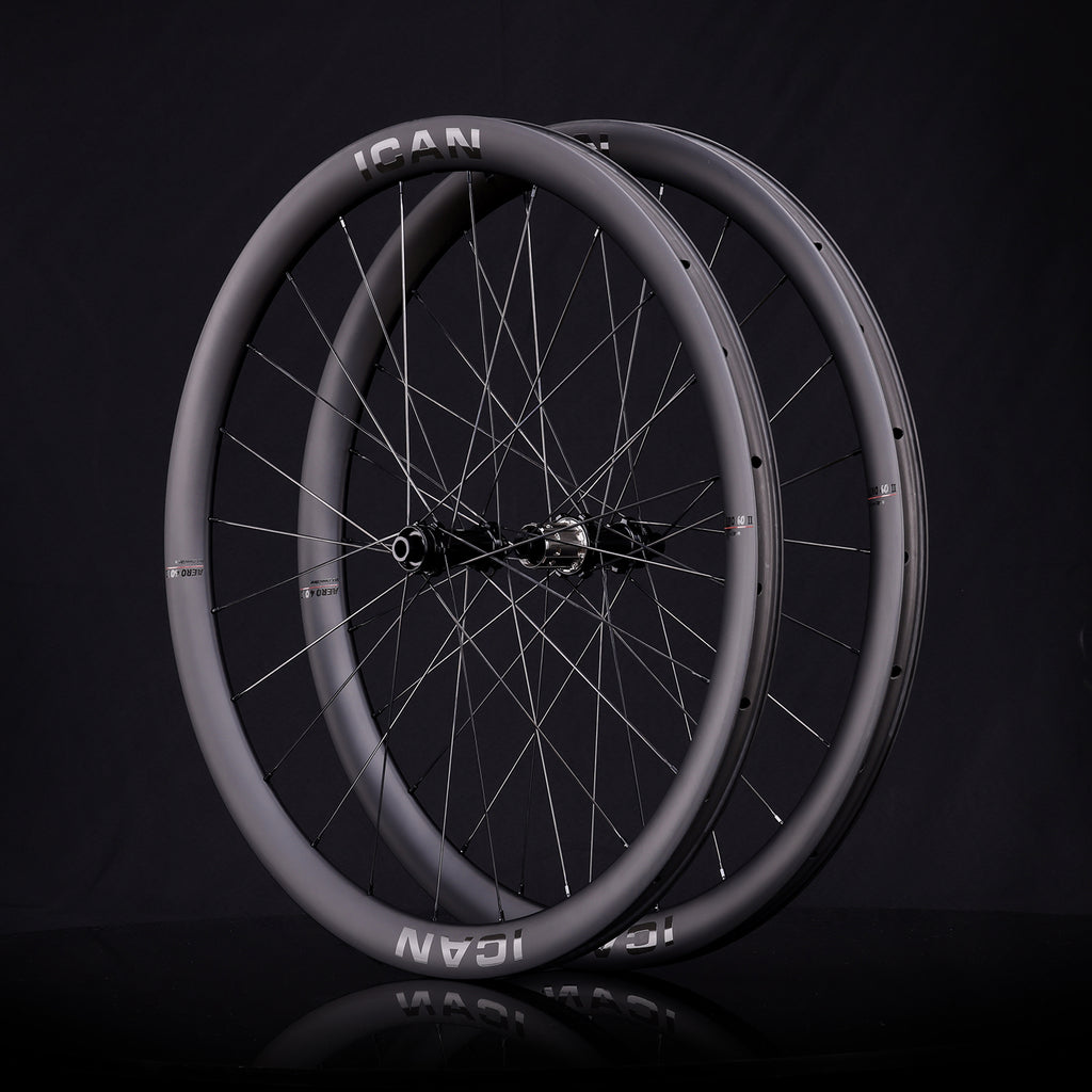 AERO 40 II disc wheels with upgraded profile D91 hubs TRIAERO