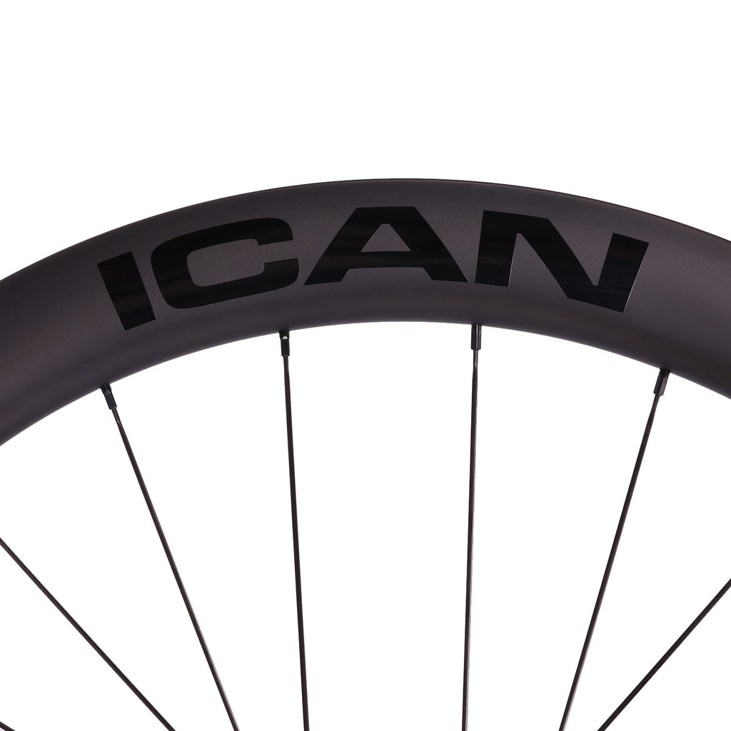 ICAN 700C G25 SL gravel wheels lighter weight TRIAERO