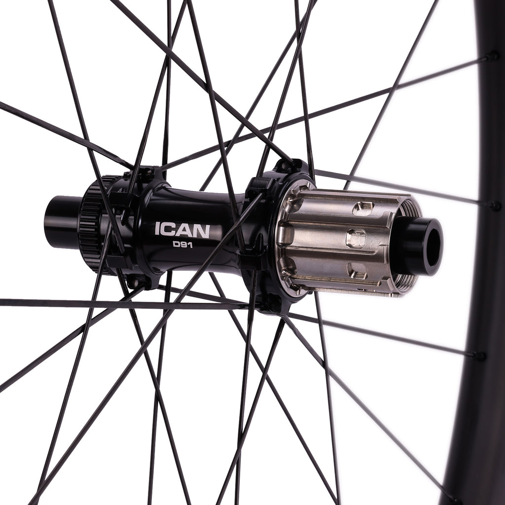 ICAN 700C G25 SL gravel wheels lighter weight TRIAERO