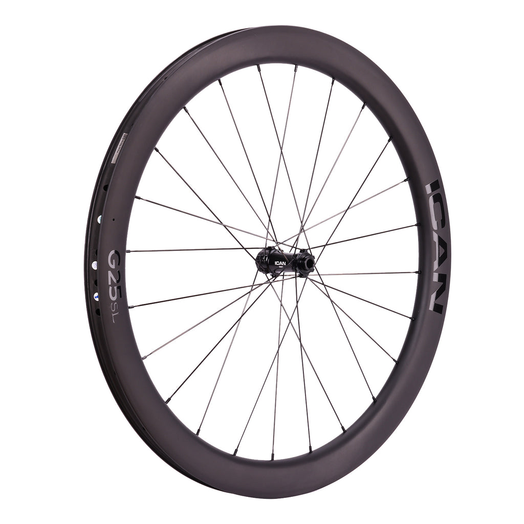ICAN 700C G25 SL gravel wheels lighter weight TRIAERO