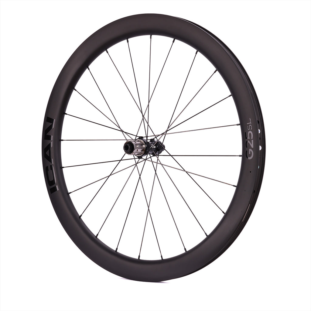 ICAN 700C G25 SL gravel wheels lighter weight TRIAERO