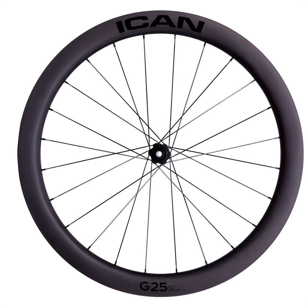 ICAN 700C G25 SL gravel wheels with DT Swiss hubs TRIAERO