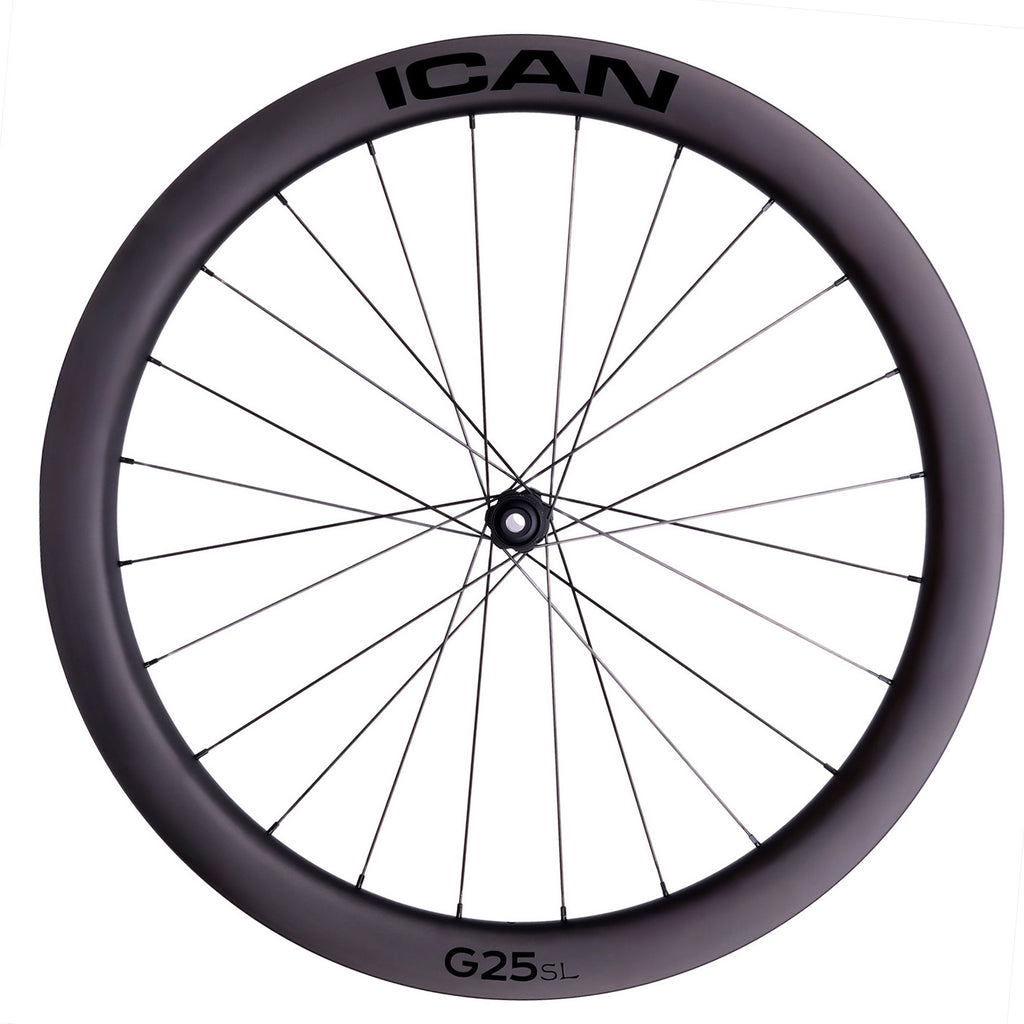 ICAN 700C G25 SL gravel wheels with DT Swiss hubs TRIAERO