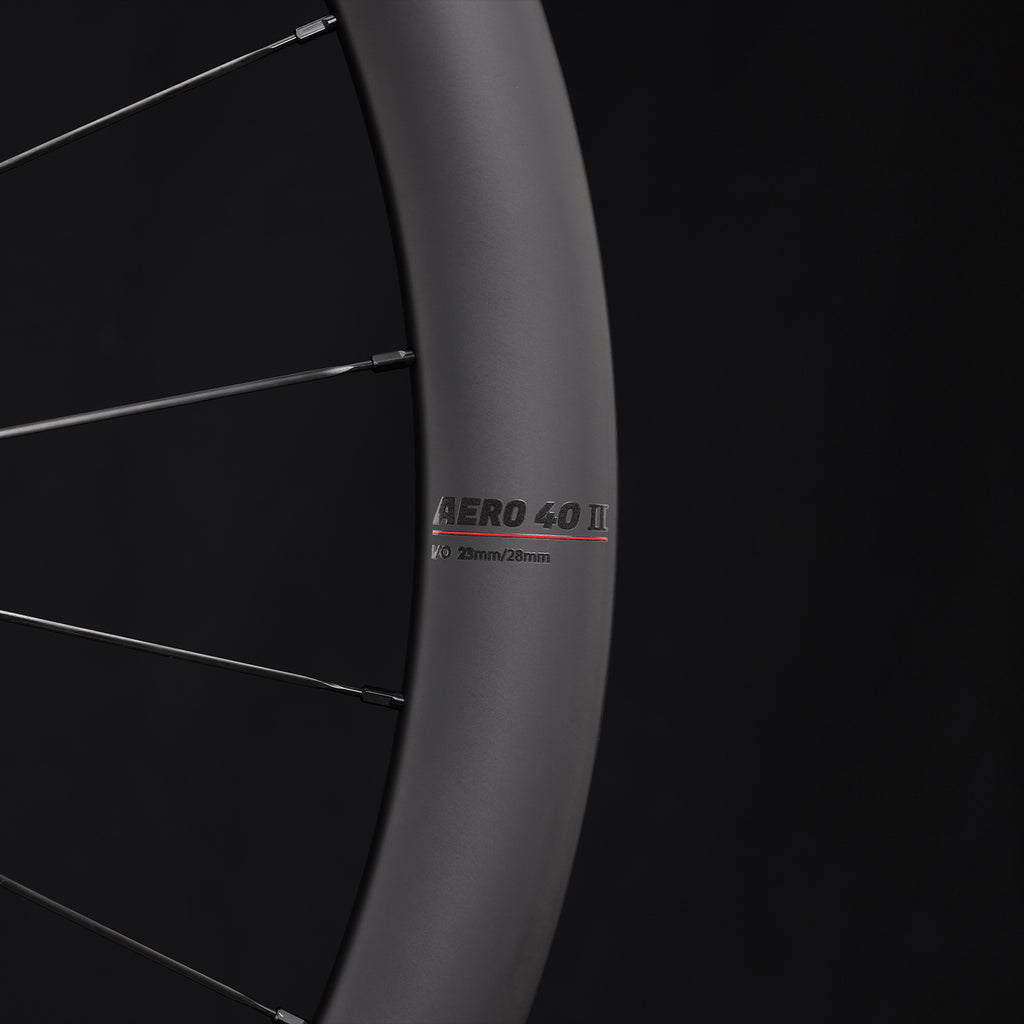 ICAN AERO 40 II disc wheels 23mm internal width with DT Swiss 240EXP 36T hubs TRIAERO