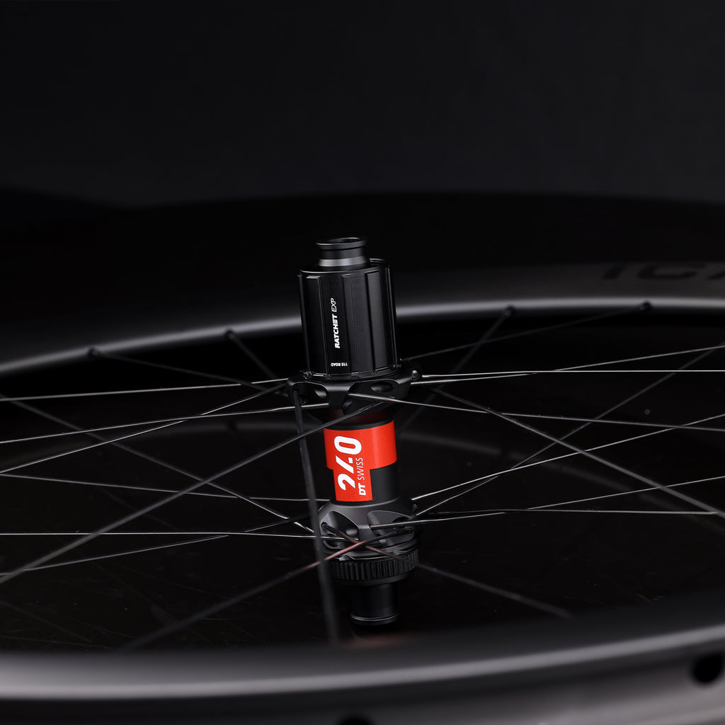 ICAN AERO 50 II disc wheels 23mm internal width with DT Swiss 240EXP 36T hubs TRIAERO