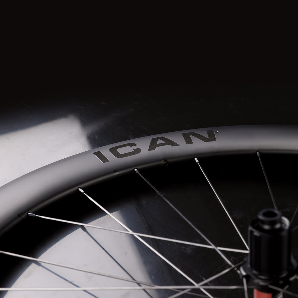 ICAN AERO 50 II disc wheels 23mm internal width with DT Swiss 240EXP 36T hubs TRIAERO