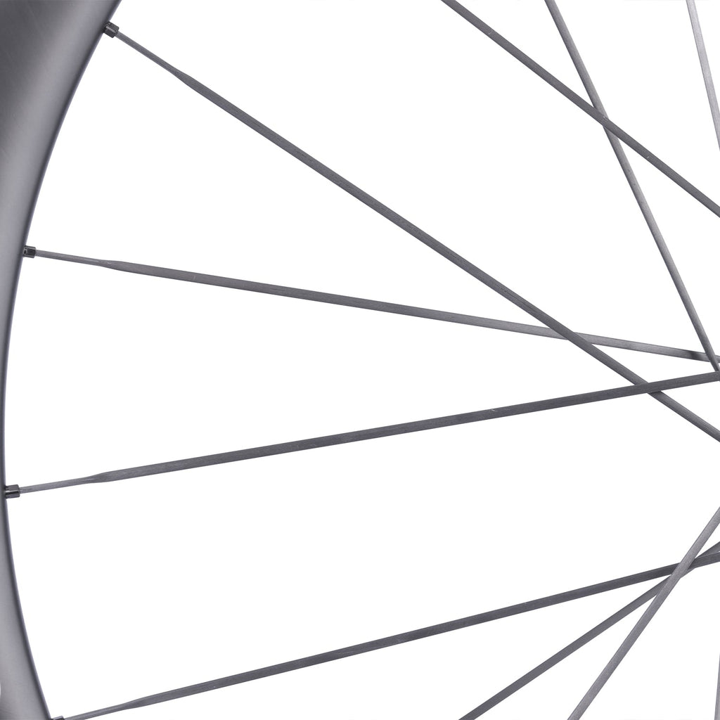 ICAN Aeris 50 disc carbone spoke wheelset 45T ratchet  TRIAERO