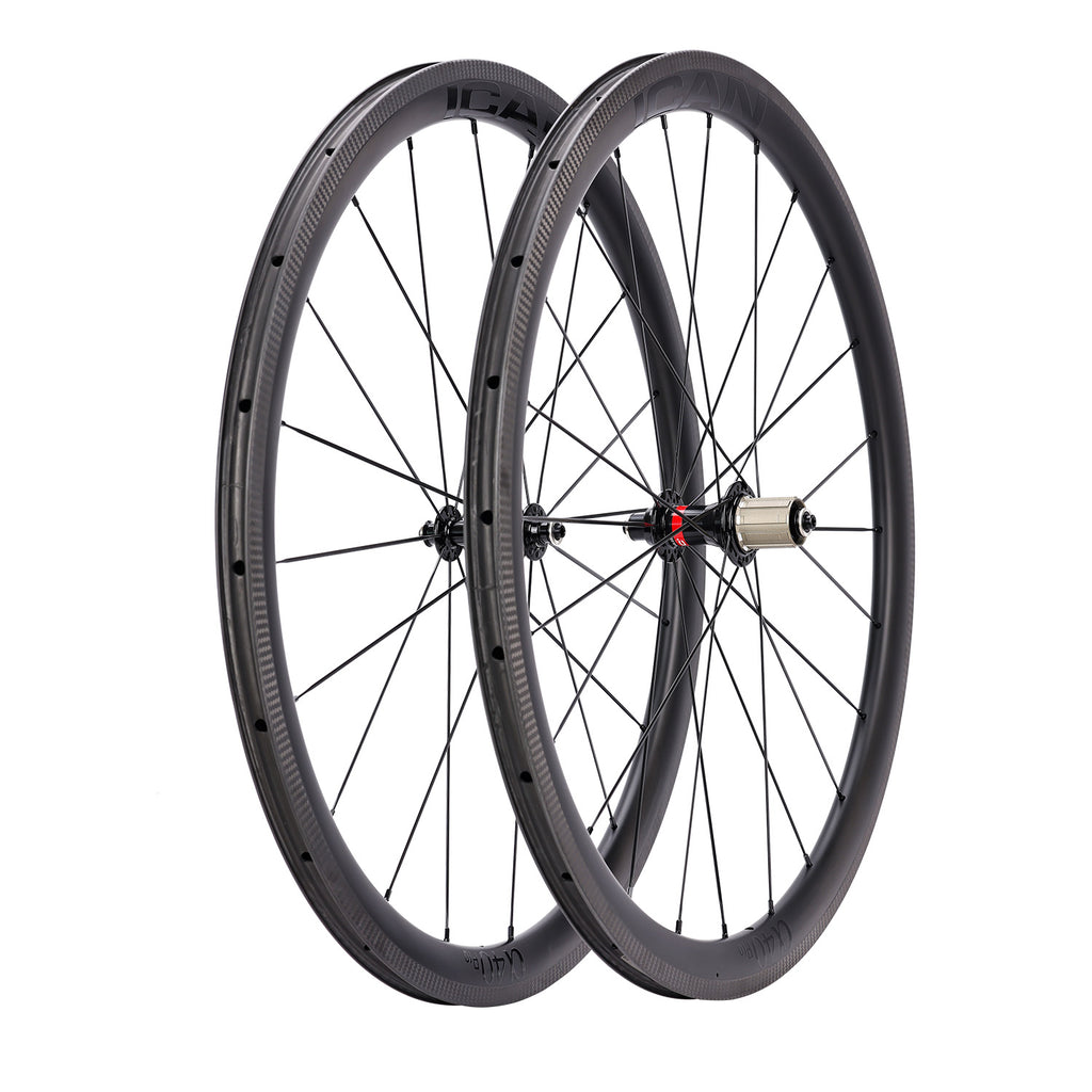 alpha wheels fahrradanhänger ICAN Affordable 700C Alpha Series Carbon Road Bike Wheels in EU Alpha 55 Pro