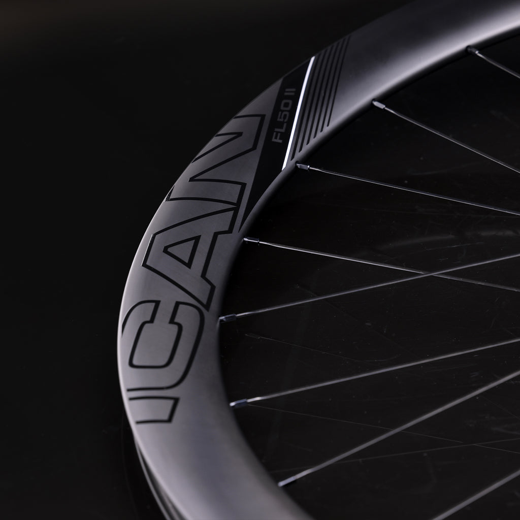ICAN FL50 II upgraded ultralight wheelsets with ratchet system UCI aaproval TRIAERO