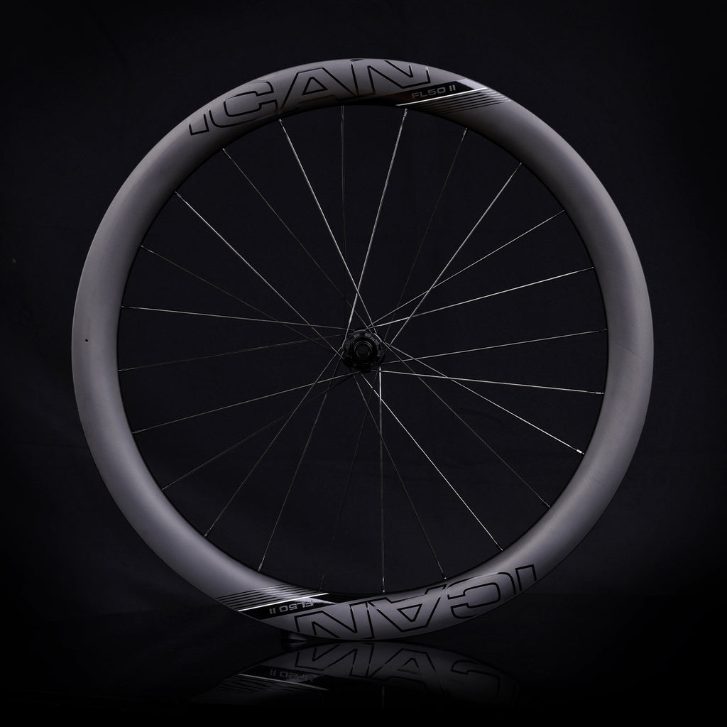 ICAN FL50 II upgraded ultralight wheelsets with ratchet system UCI aaproval TRIAERO