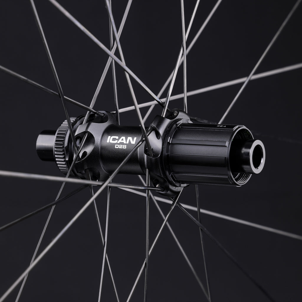 ICAN FL50 II upgraded ultralight wheelsets with ratchet system UCI aaproval TRIAERO