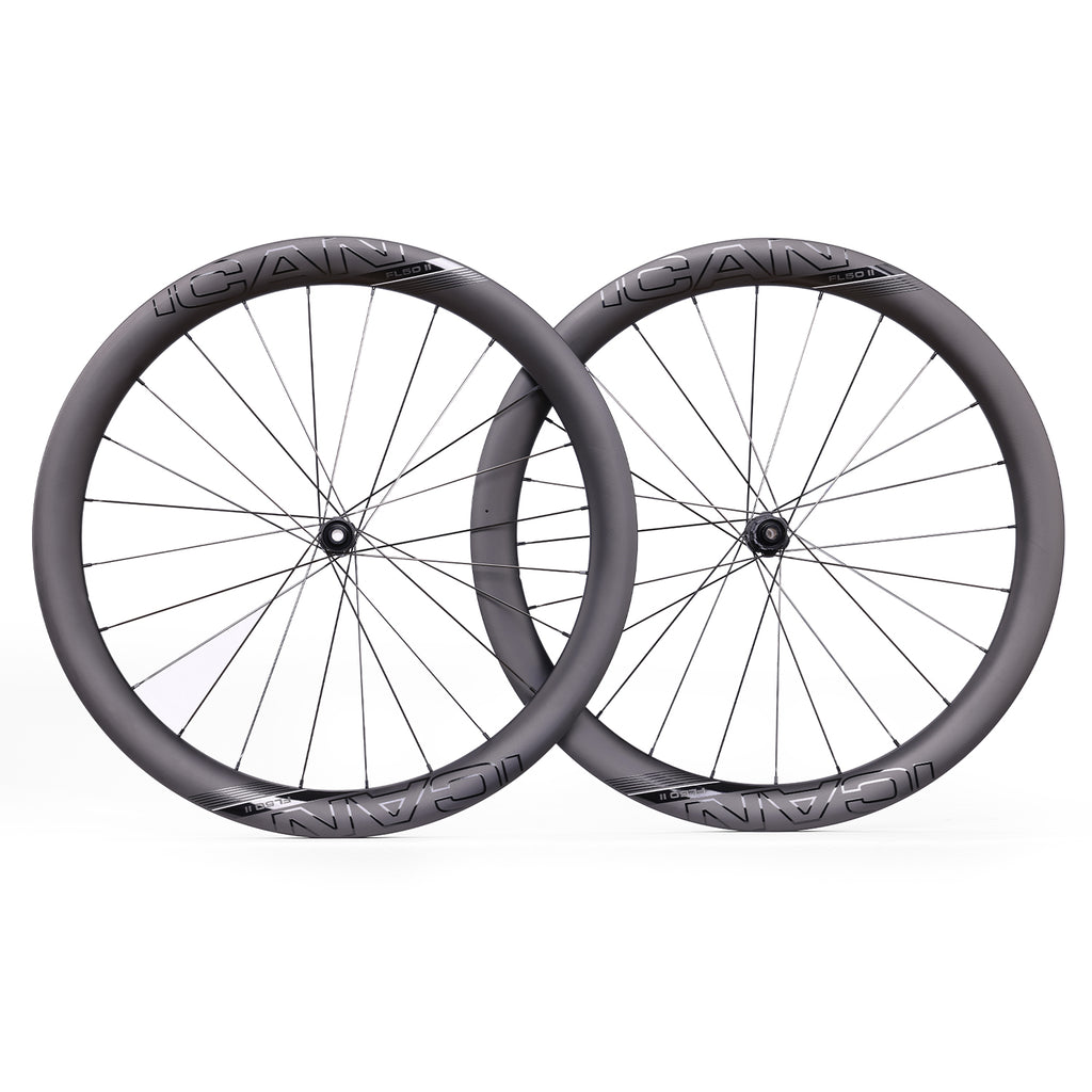 ICAN FL50 II upgraded ultralight wheelsets with ratchet system UCI aaproval TRIAERO