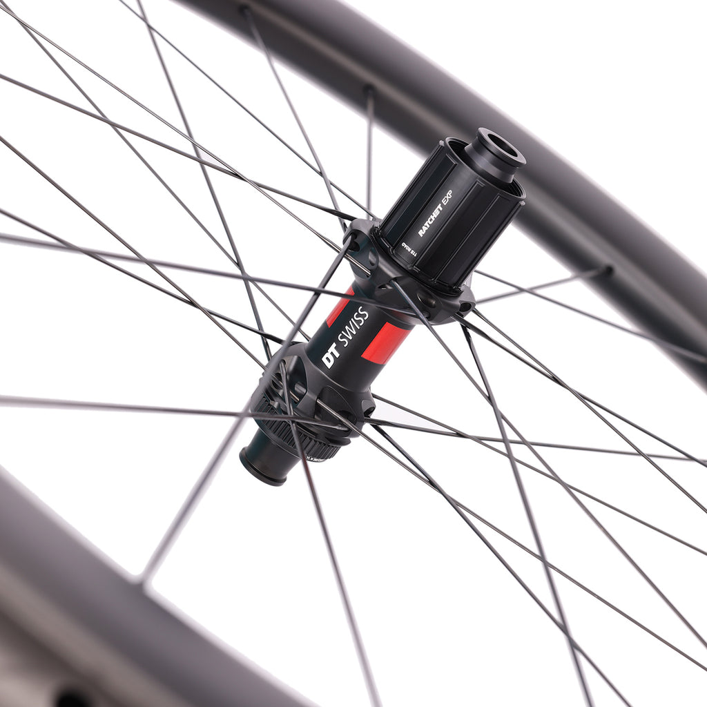 ICAN G30 gravel wheels with 36T ratchet system DT Swiss hubs