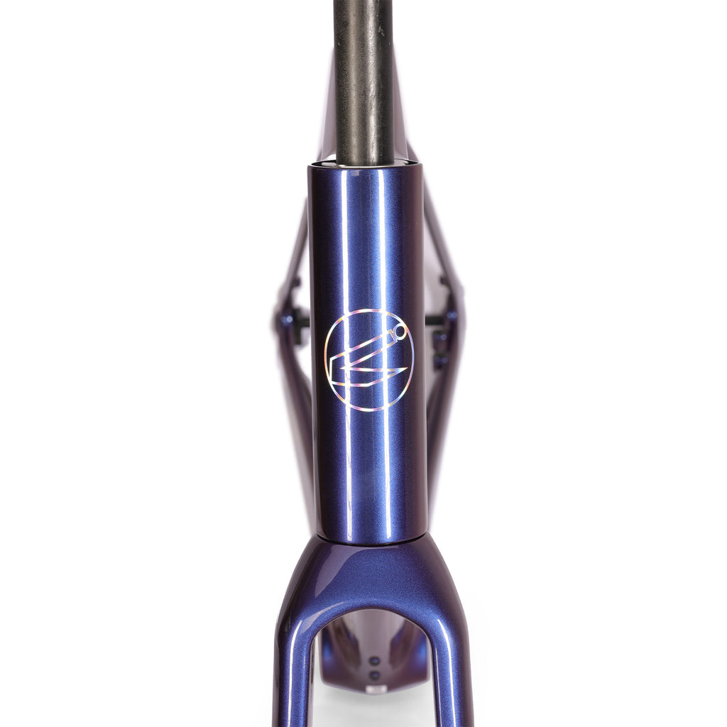 ICAN Graro gravel bike frame in chameleon W2311 paintjob with 0mm offset seat post TRIAERO