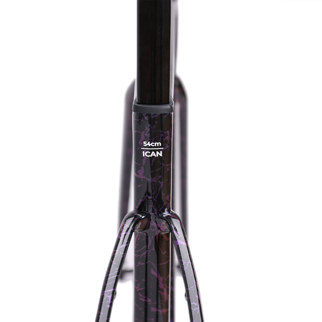 ICAN Graro gravel frame uci approval  fork without bolts 0mm offset seat post TRIAERO