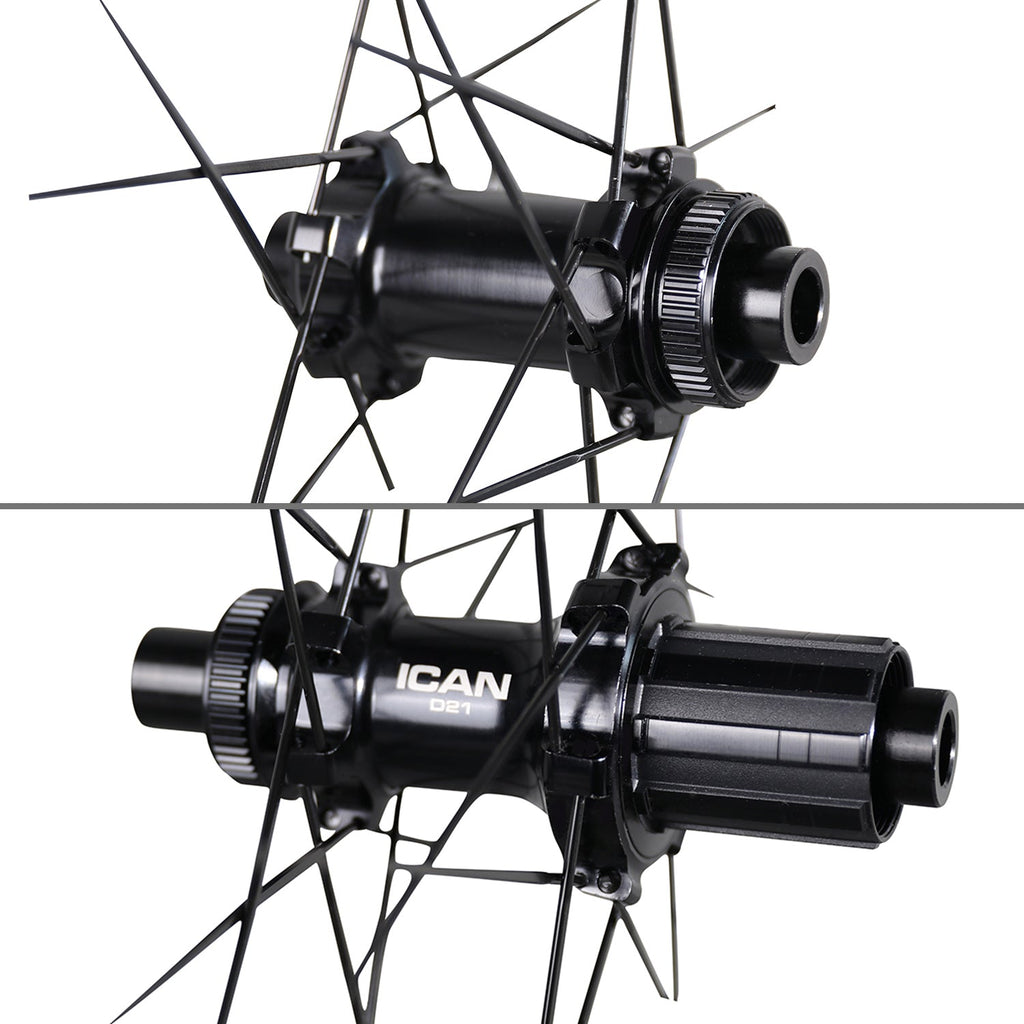 ICAN 700C G25 carbon gravel wheelset – Triaero