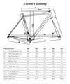 Internal Routing X-Gravel Bike Frame EU - Triaero